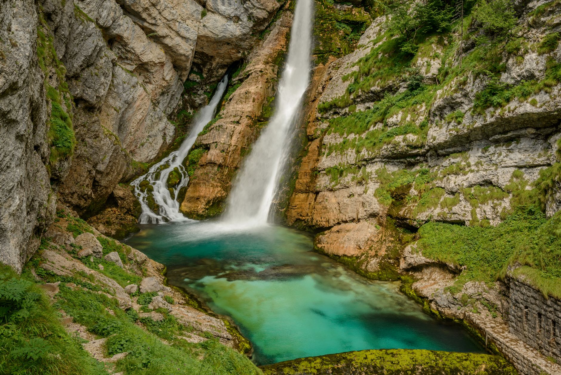 Peričnik Waterfall (Slap Peričnik) Slovenia