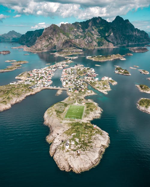 Luftaufnahmen Von Inseln