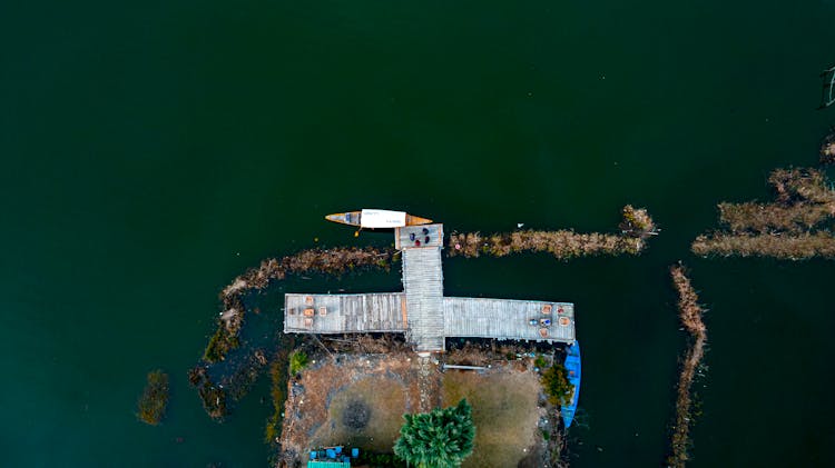 Boat And Jetty