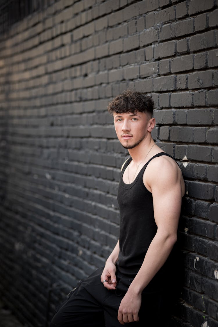 Young Man In Tank Top