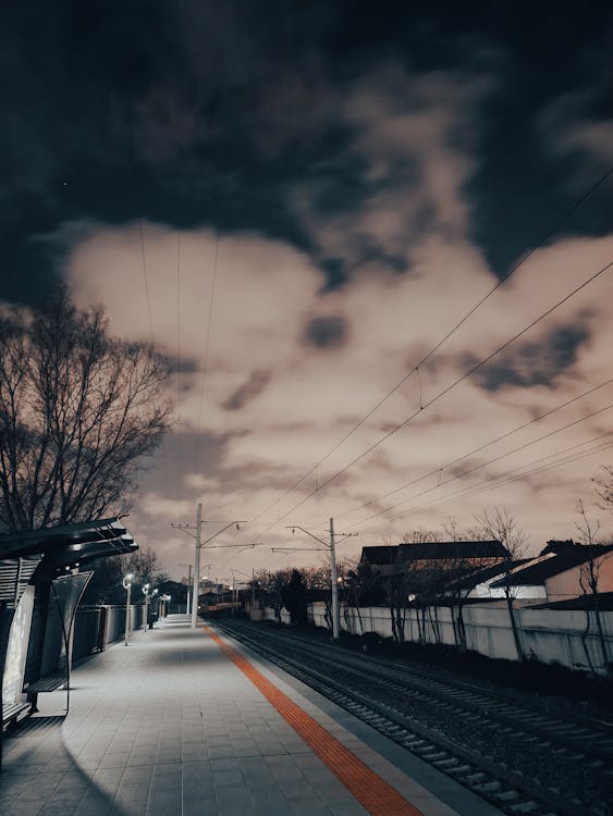 Free stock photo of at night, clouds, ligths