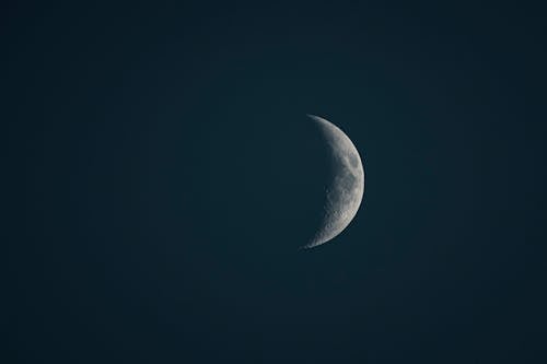Cresent Moon Against a Night Sky