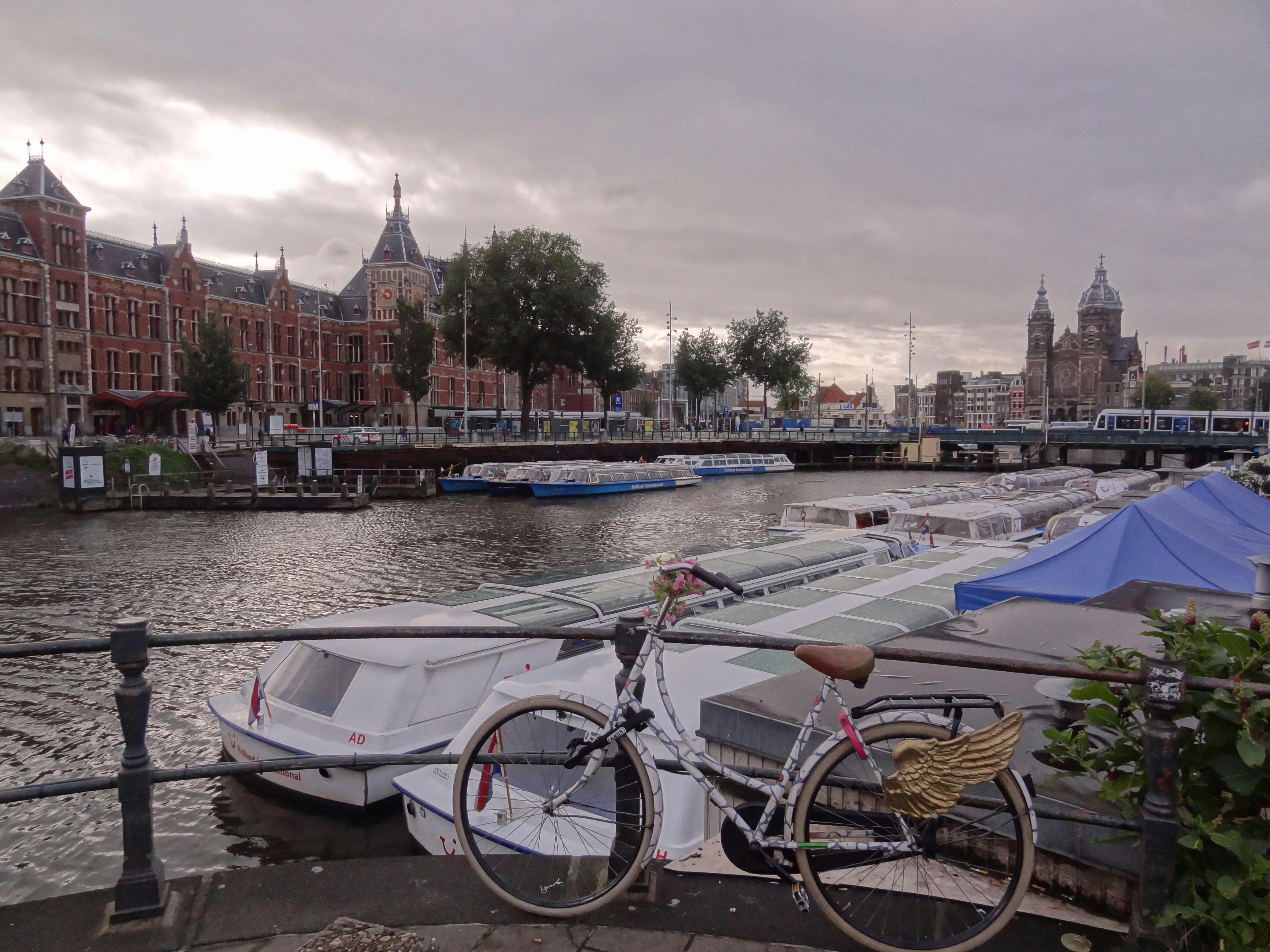 Free stock photo of Amsterdam river, Amsterdam waterfront, dutch canal
