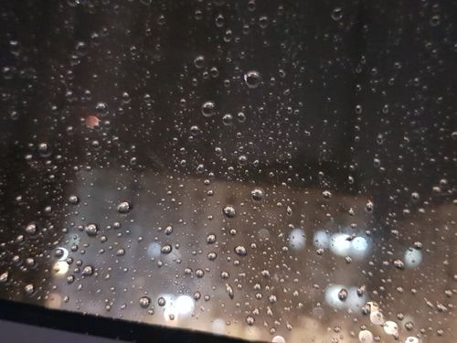 Free stock photo of drops, glass, lights Stock Photo
