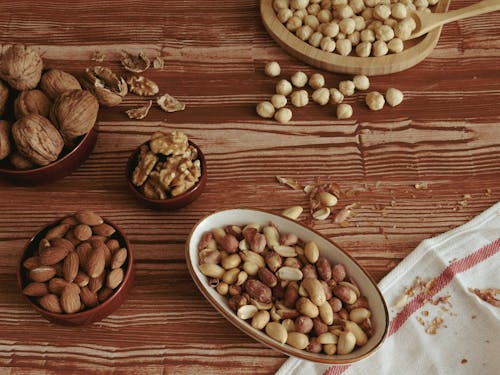 Fotos de stock gratuitas de boles, cacahuetes, frutos secos