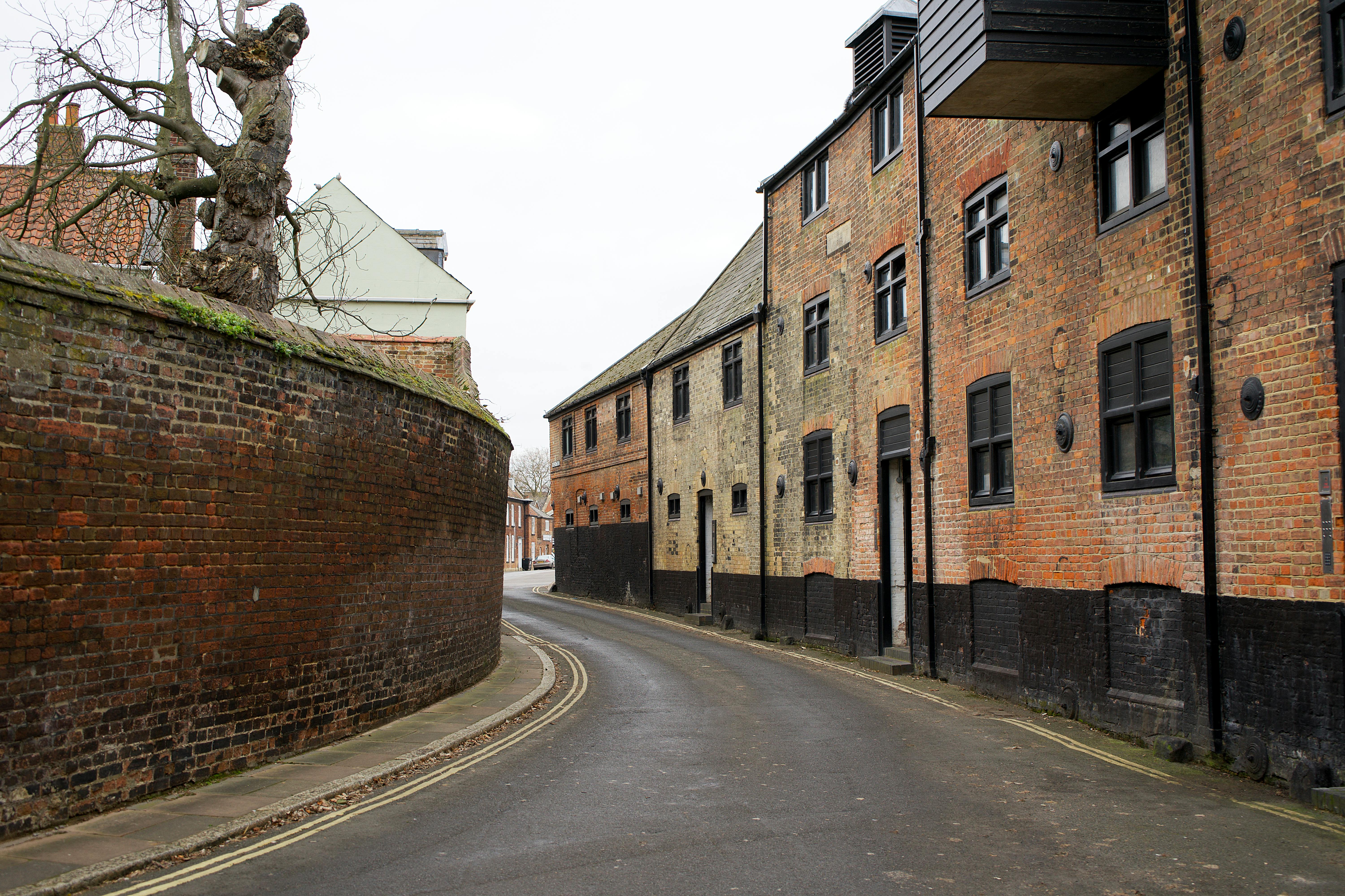 Empty Street in Kings Lynn in UK · Free Stock Photo