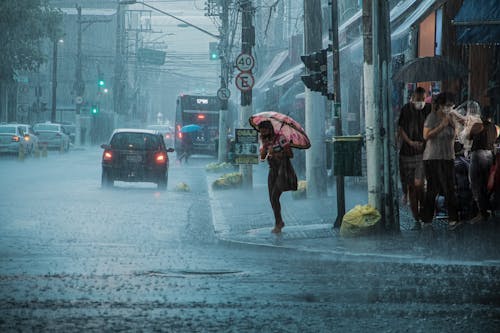 免费 倾盆大雨, 城市, 暴風雨 的 免费素材图片 素材图片