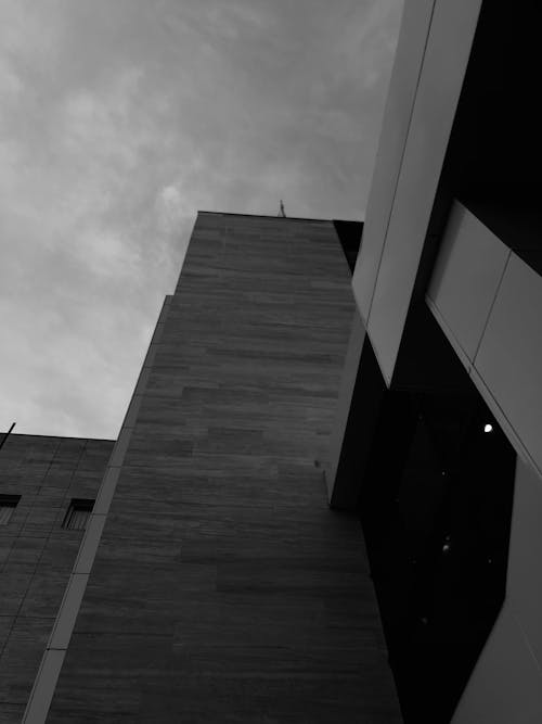 Low Angle Shot of a Modern Building in City 