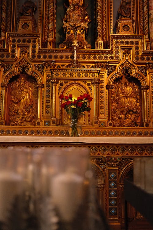 Ornamented, Golden Altar