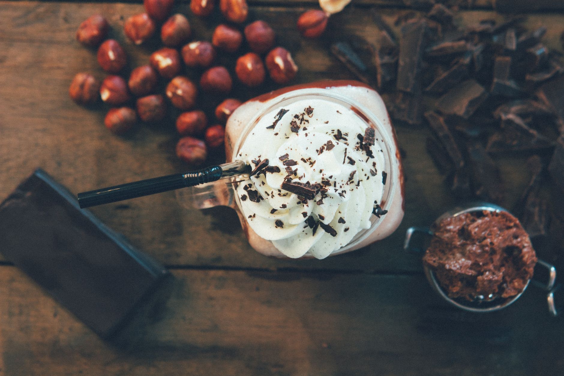 5-Min Nutella Hot Chocolate
