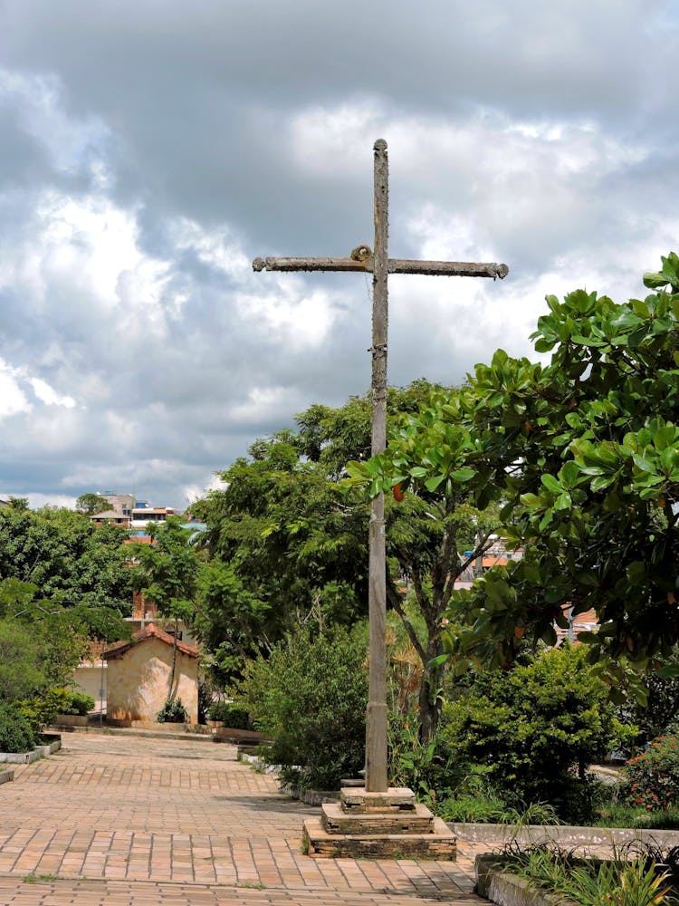 A Cross In The Cemetery