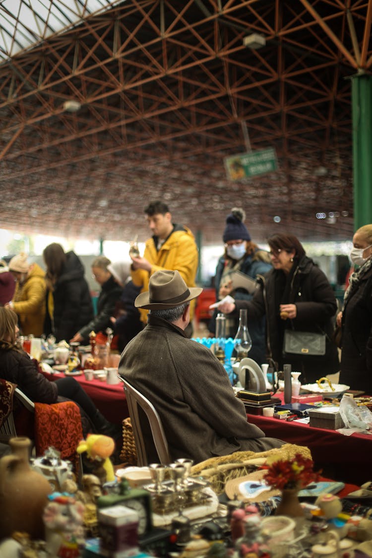 People At The Market