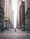 Person Walking On The Road