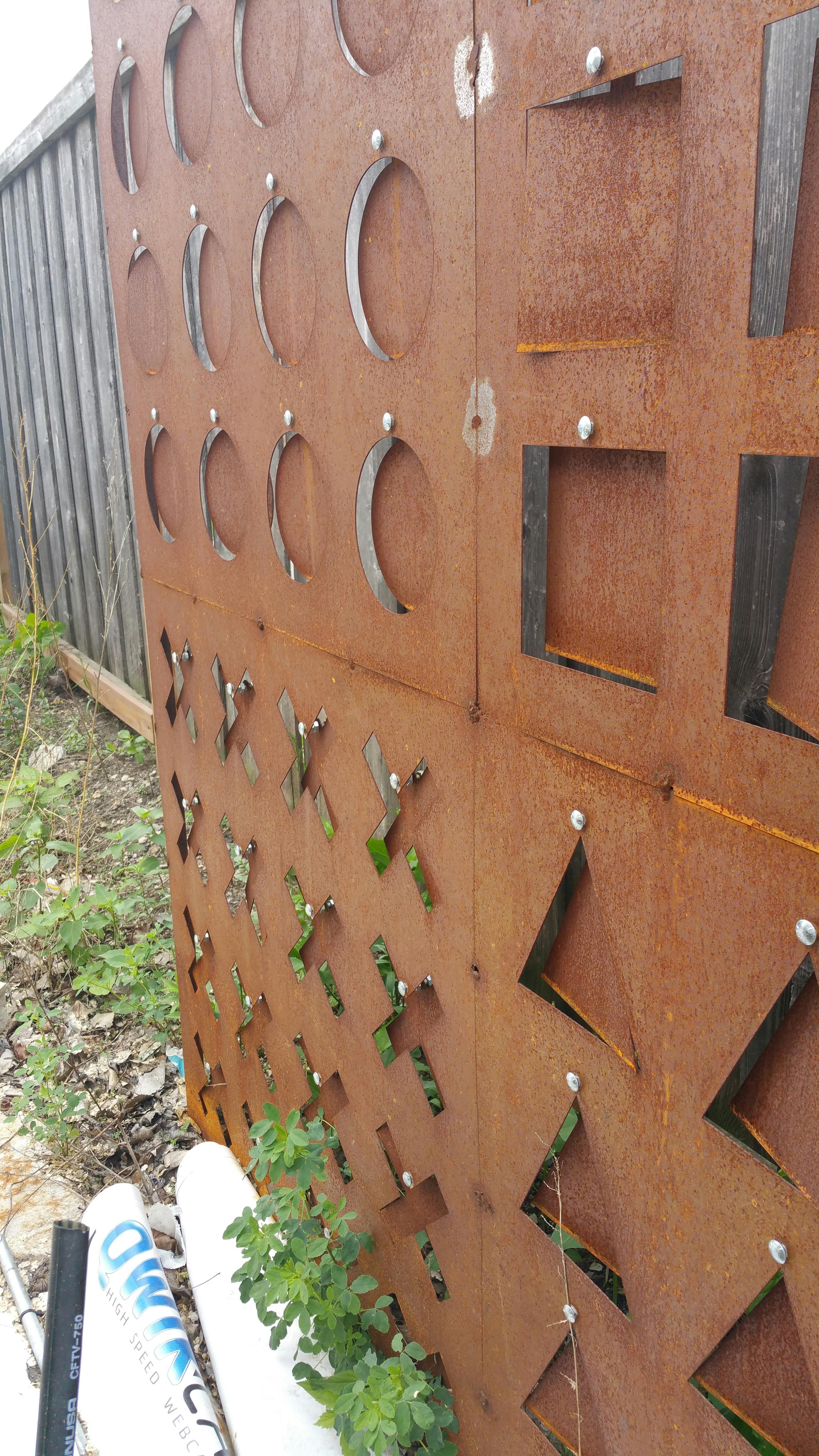Free stock photo of design, geometry, iron wall