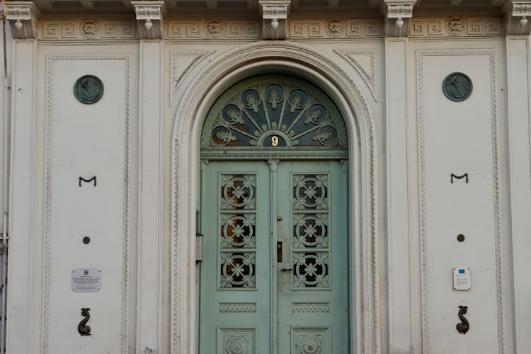 Door In Vintage Building