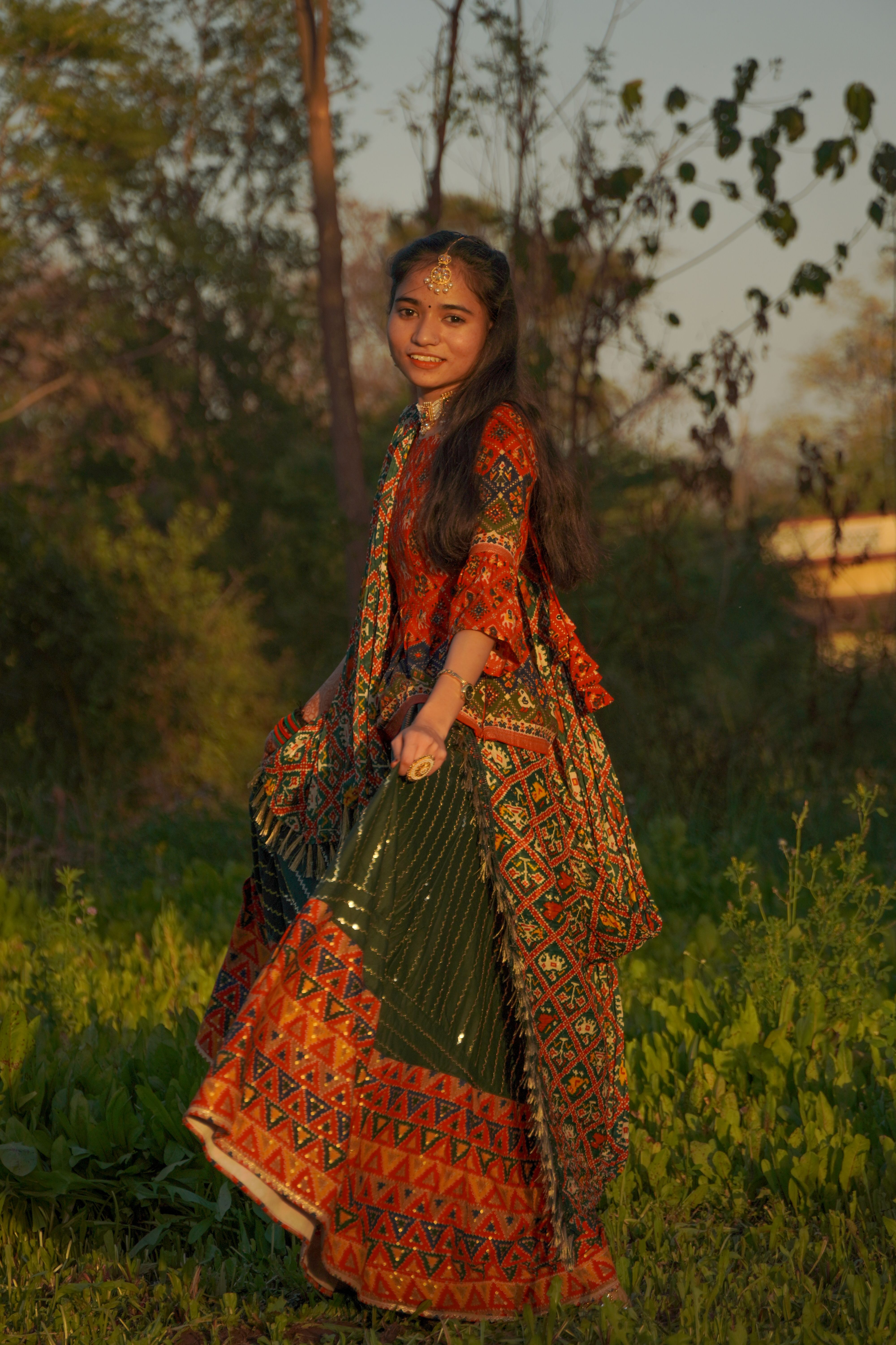 Smiling Woman in Traditional Dress · Free Stock Photo