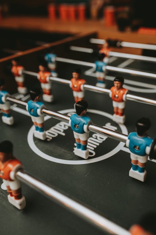 Close up of Table Football