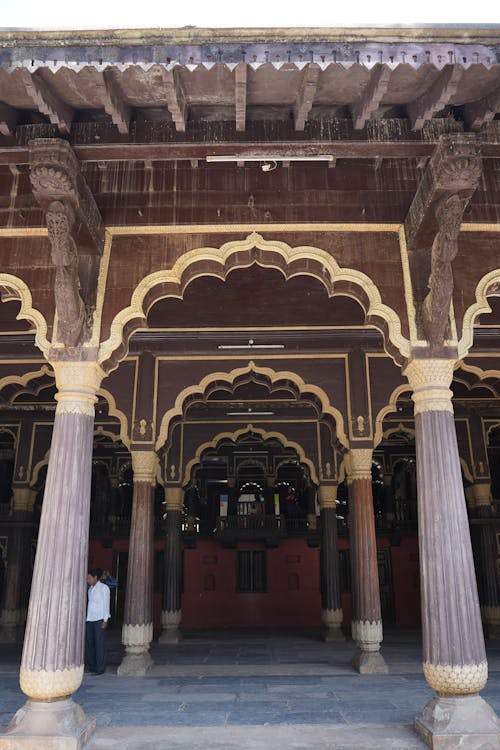 Photo of the Tipu Sultans Summer Palace in Bangalore, India