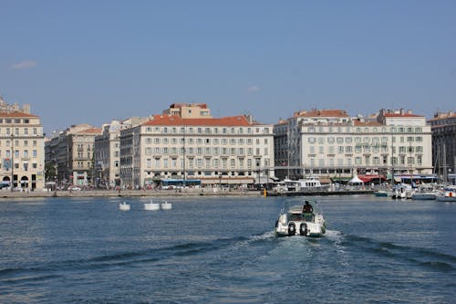 Gratis stockfoto met boot, Frankrijk, gebouwen