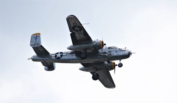 B-24 Liberator Bomber in Air