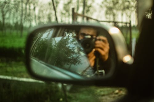 Free stock photo of 35mm camera, car, dark green