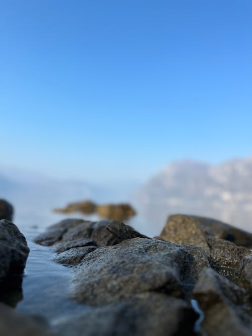 Základová fotografie zdarma na téma kameny, mlha, moře