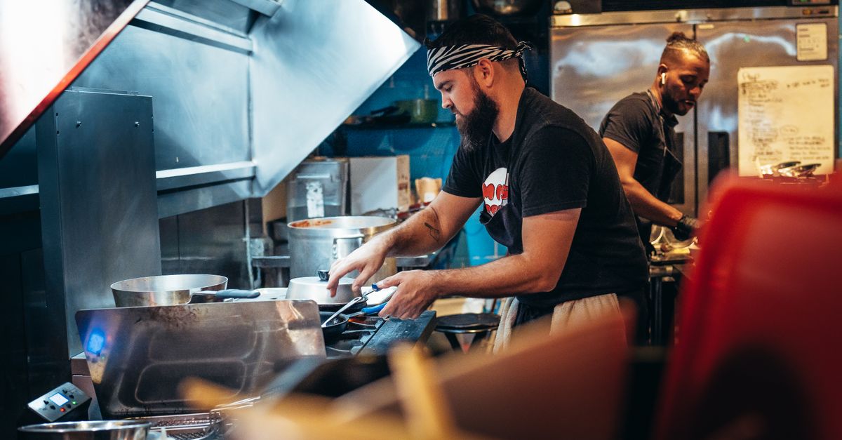 Men Cooking Roles Men Cooking in a Restaurant Kitchen · Free Stock Photo