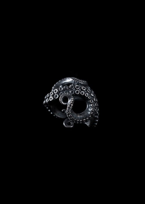 A Handmade Octopus Tentacle Ring