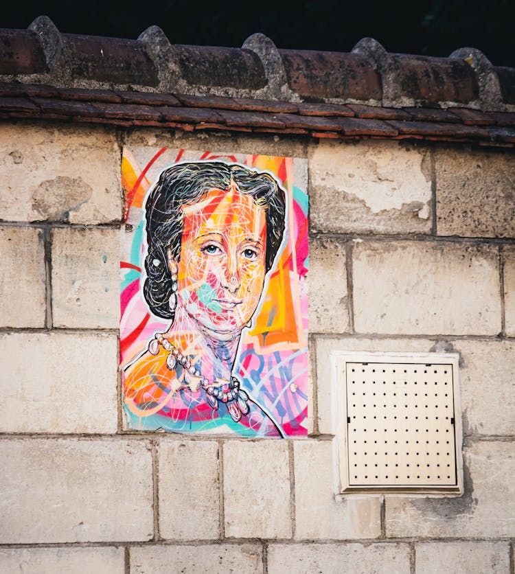 Portrait On Fence