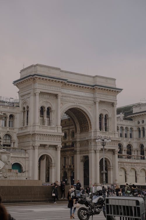 คลังภาพถ่ายฟรี ของ galleria vittorio emanuele ii, คน, จุดสังเกต