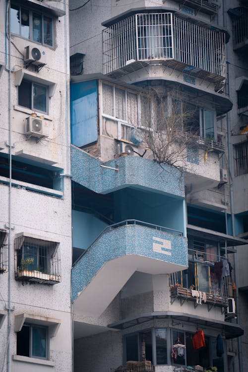 Foto profissional grátis de apartamentos, blocos de apartamento, cidade