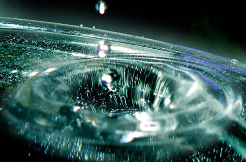 Micro Shot of Water Droplet