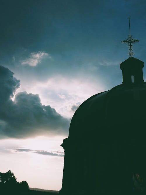 Gratis lagerfoto af himmel, katolsk kirke, kuppel