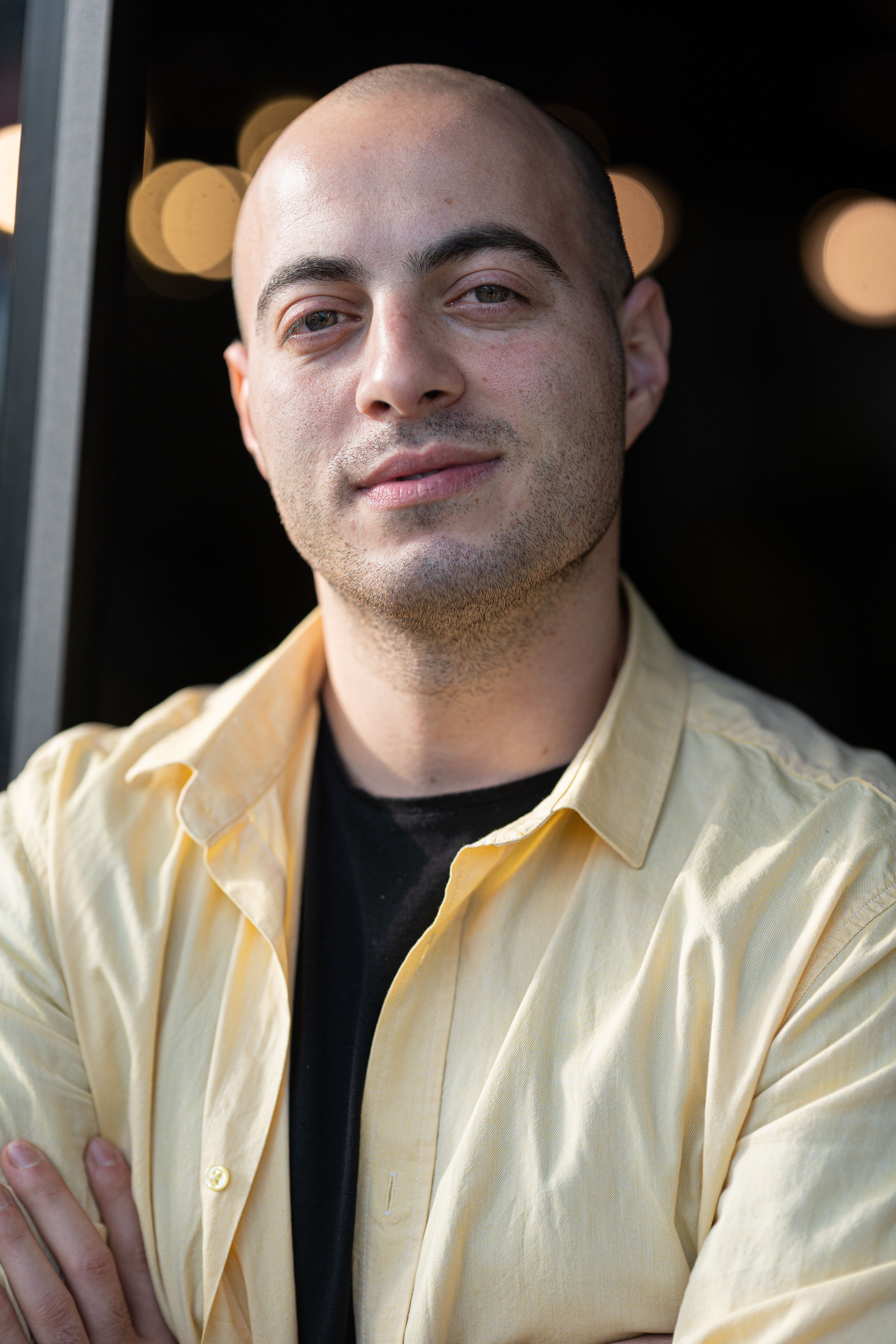 Portrait of a Bald Man · Free Stock Photo