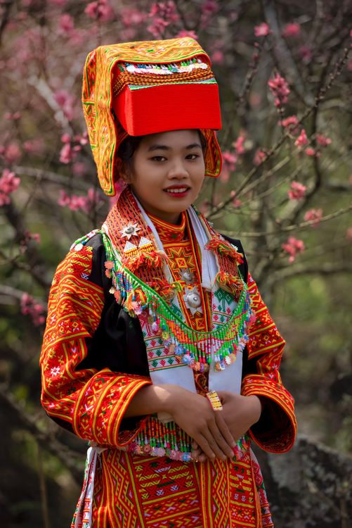 Women In Traditional Portrait of Woman in Traditional Clothing · Free Stock Photo