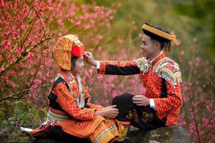 A Couple In A Meadow