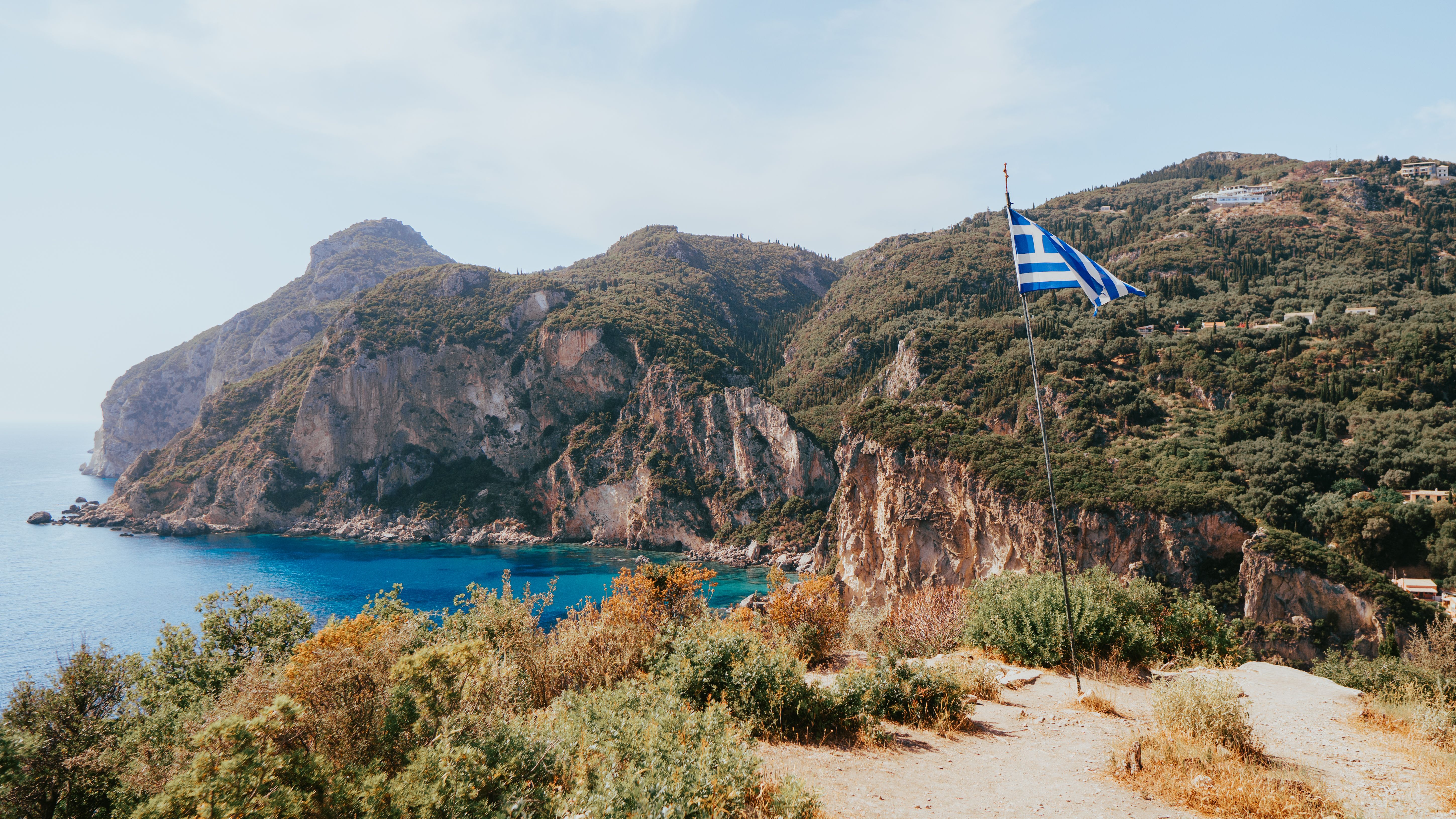 De mooiste stranden van Palaiokastritsa ontdekken