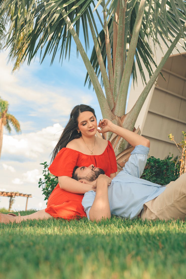 Couple During Romantic Date