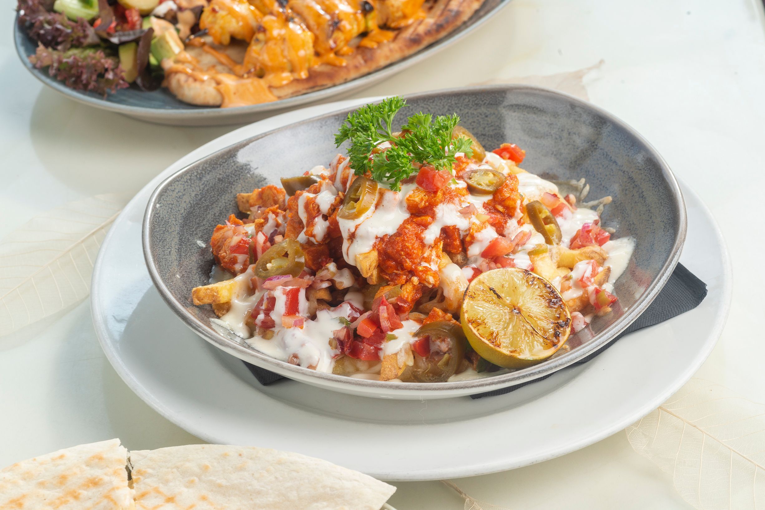 Slow-Cooked Nachos with Melted Cheese