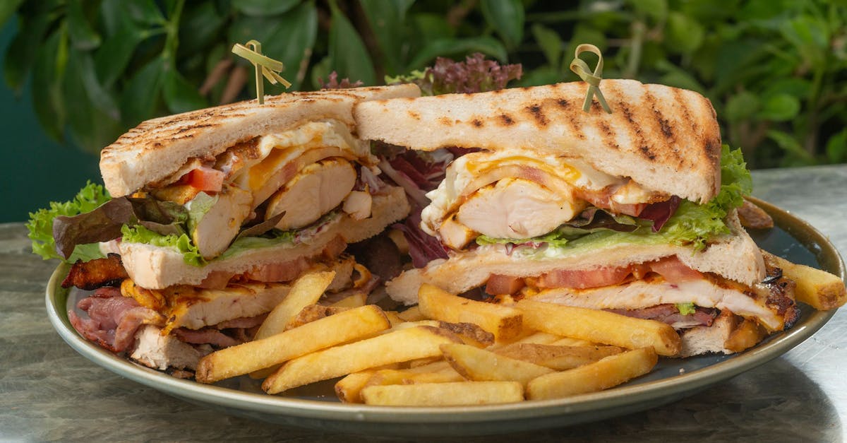 Grilled Chicken Sandwiches Fast Food