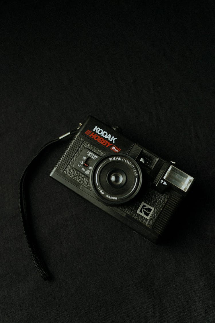 Top View Of A Kodak Camera 