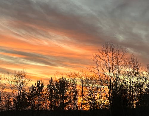 天空, 日落, 晚間 的 免费素材图片