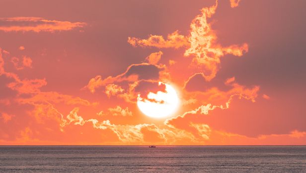 Dramatic Sky at Sunset