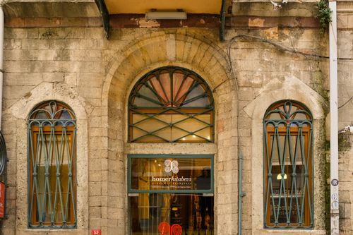 Free The charming facade of a historic bookstore in Istanbul, Türkiye. Stock Photo