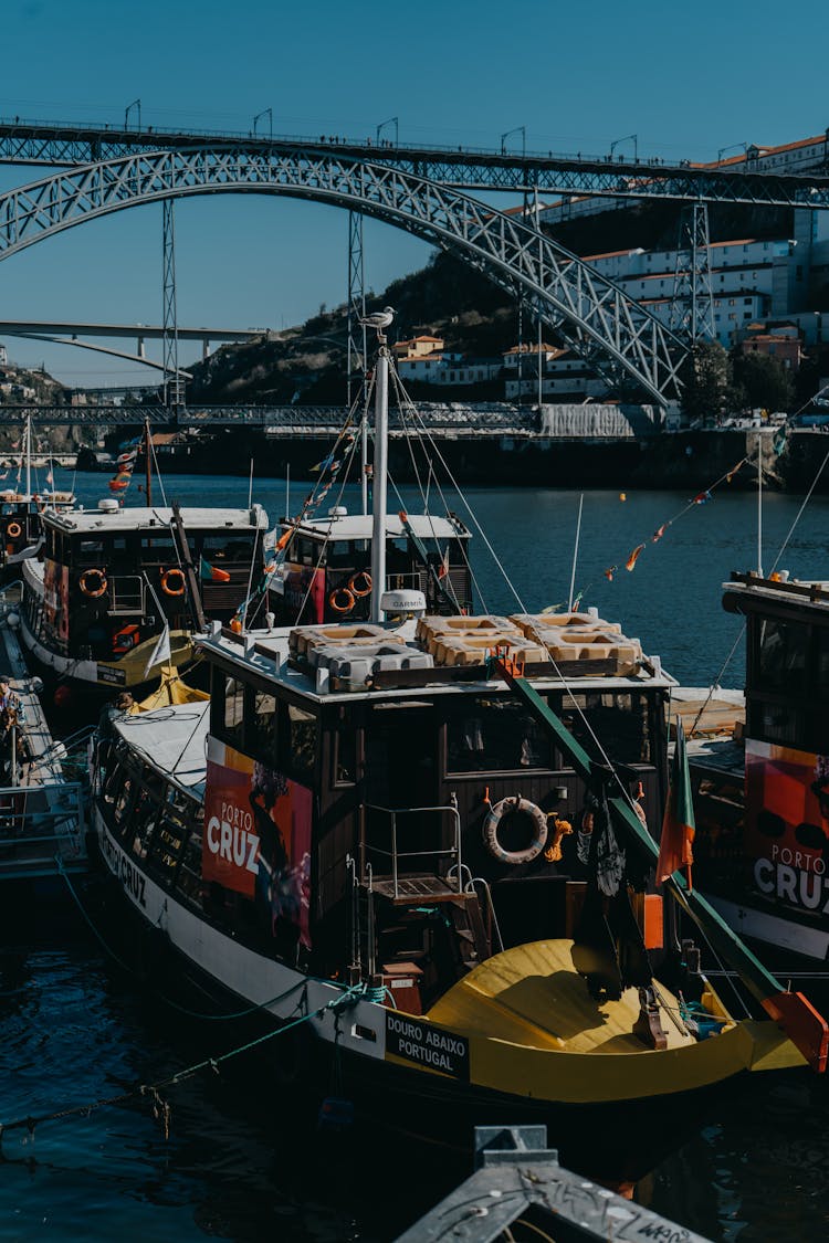 Ships In A Harbor 