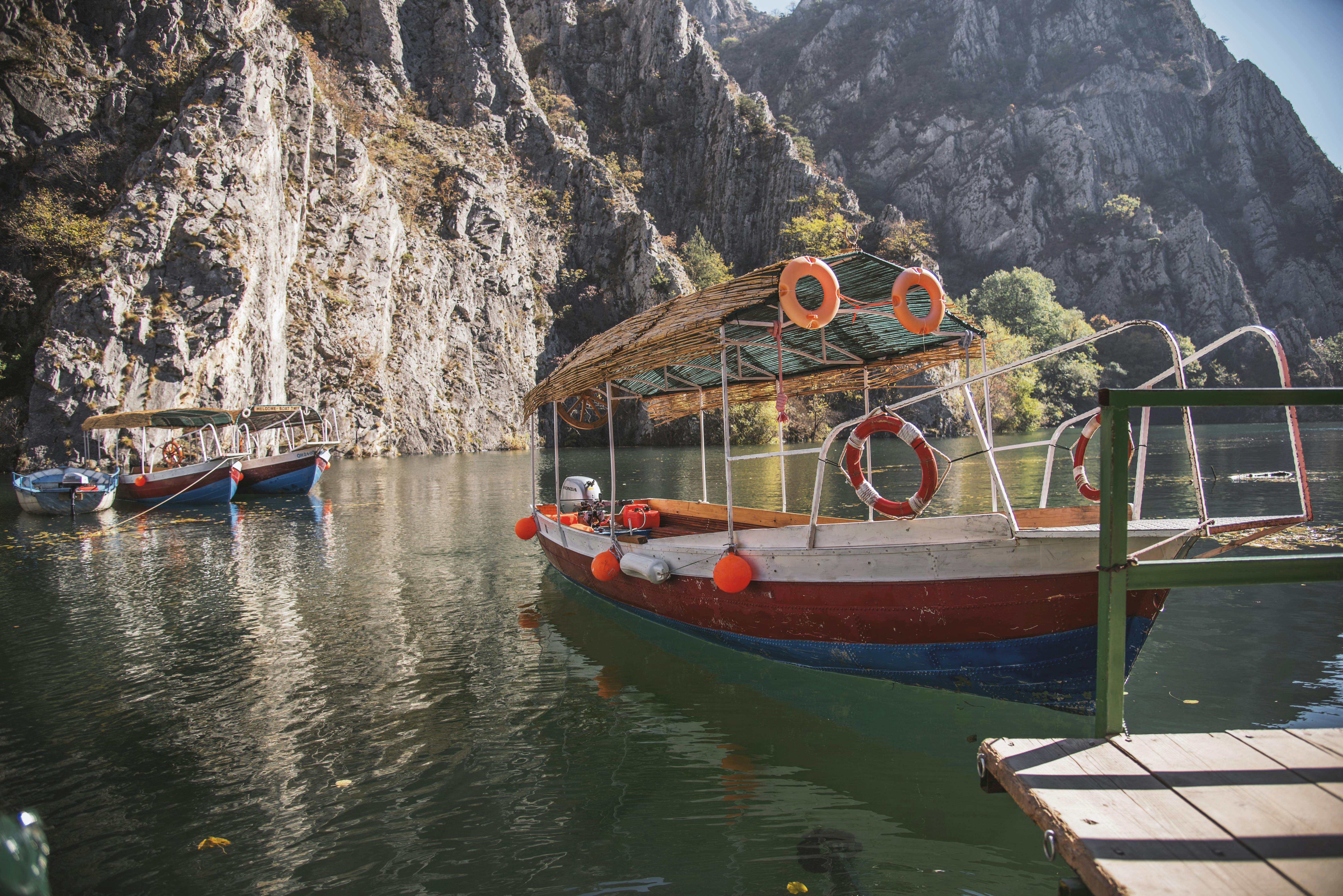 アウトドア ボート マケドニアの無料の写真素材