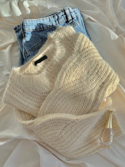 Wool Sweater and Jeans