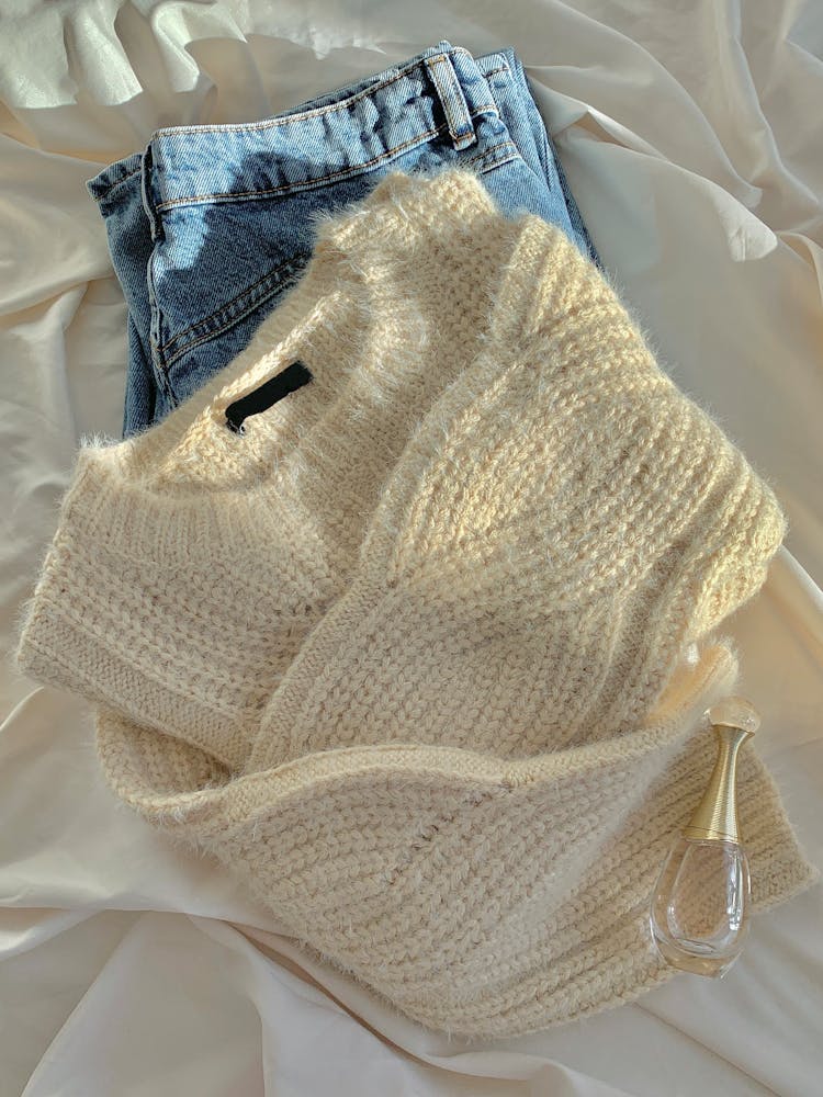 Wool Sweater And Jeans