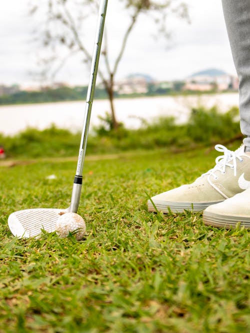 Person Playing in Golf