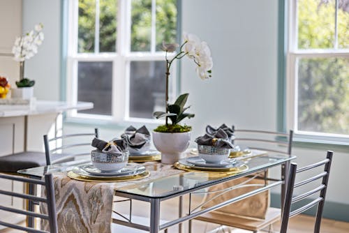 Kostnadsfri bild av elegant, enkel, glas bord